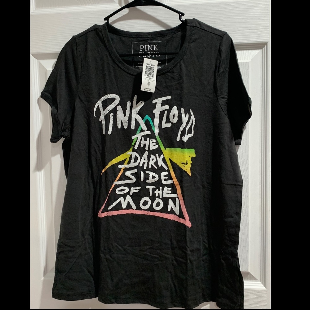 Torrid size 00 Pink Floyd graphic t shirt NWT